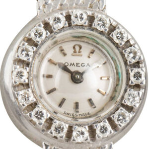 Vintage Ladies Omega Cocktail White Gold