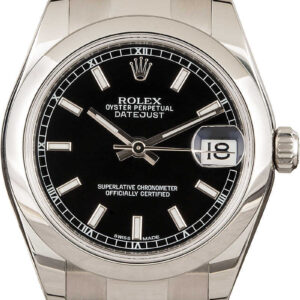 Rolex Datejust 31 Ref. 178240 Black Dial
