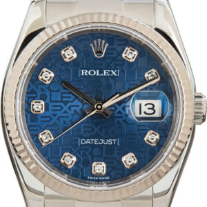 Rolex Datejust Ref. 116234 “Diamond Jubilee Dial”