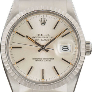 Rolex Datejust 36 Ref. 16030 Silver Dial