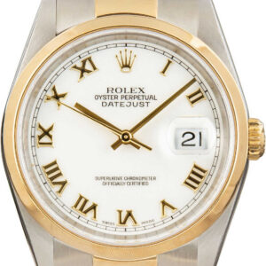 Rolex Datejust Ref. 16203 White Roman Dial