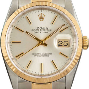 Rolex Datejust 36 Ref. 16233 Silver Dial