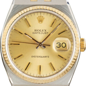 Rolex Oysterquartz Datejust 17013 Two-Tone