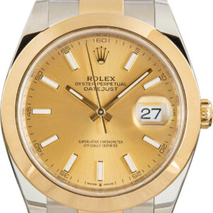 Rolex Datejust 41 Ref. 126303 Champagne Dial