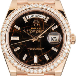 Rolex Day-Date 40 Ref. 228345 Eisenkiesel Diamond Dial
