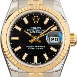 Rolex Lady Datejust Ref. 179173 Black Dial