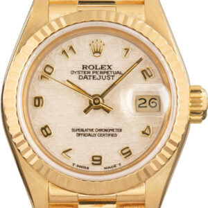 Rolex Lady Datejust 69178 Ivory Jubilee Dial