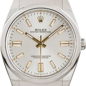 Rolex Oyster Perpetual 41 Silver Dial Ref. 124300 Stainless Steel