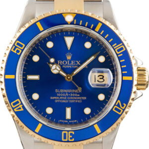 Rolex Submariner Ref. 16613T Blue Dial