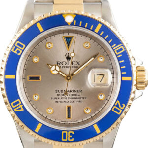 Rolex Submariner Ref. 16613 Slate Serti