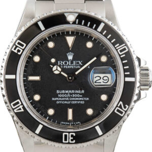 Rolex Submariner Ref. 16800 Stainless Steel