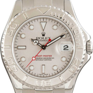 Rolex Yacht-Master 35 Ref. 168622 Platinum Bezel & Dial